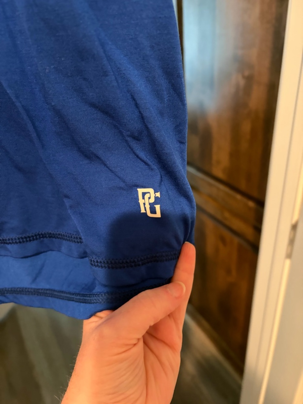 Perfect Game Men's Short Sleeve Athletic Tee - Royal Blue - Picture 2 of 5